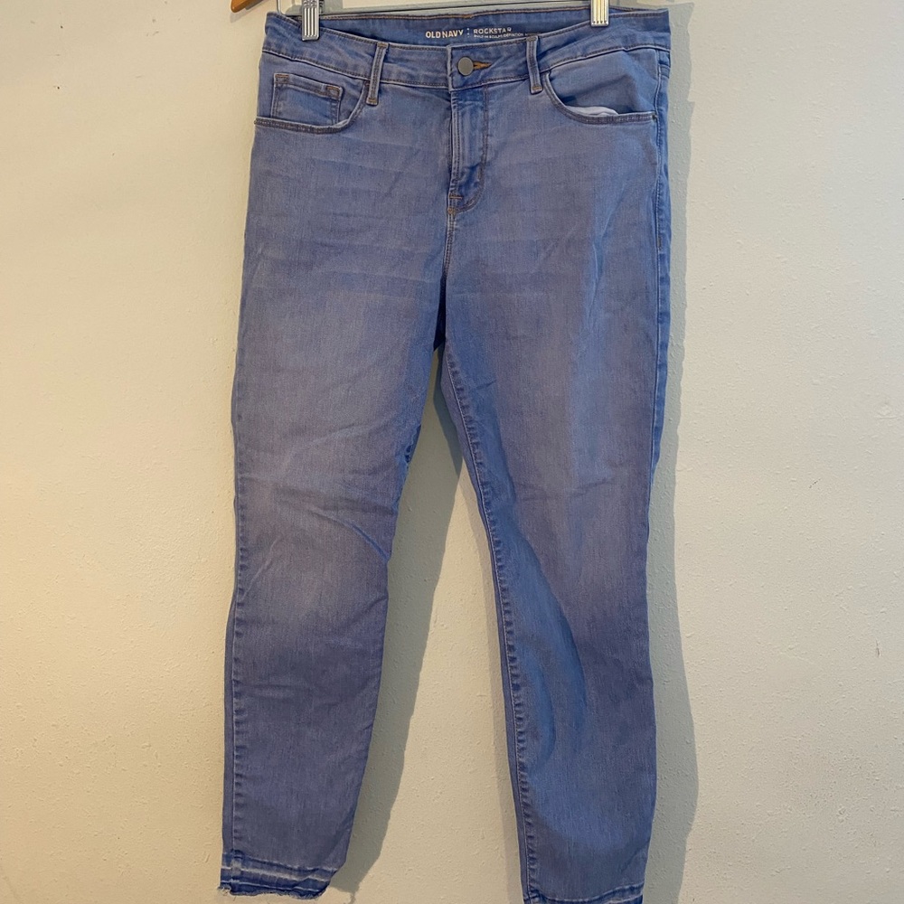 Old navy rockstar jeans size 12